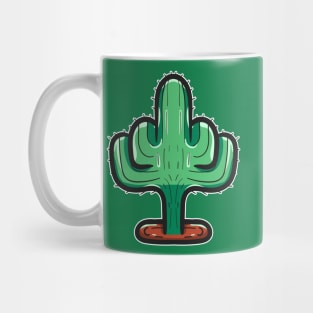 Cactus middle finger Mug